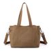 Simple Handheld Shoulder Bag New Canvas Bag Women's Bag Large Capacity Fashion Bag Versatile Casual Tote Bag_ipsvogv.com