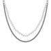 Popular Double-layer Pearl Necklace, Hip-hop Style, Niche Design, Collarbone Chain, Men's And Women's Styles_ipsvogv.com