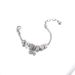 New Alloy Large Hole Bead Geometric Petal Heart Lock Bracelet, Beaded Bracelet_ipsvogv.com