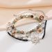 Ethnic Style Sun Butterfly Bead Women's Colorful Star Shaped Mushroom Bracelet Set Bracelet_ipsvogv.com