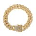 Men's Personalized All Match Hip Hop Necklace Bracelet Full Diamond Punk Cuban Chain Jewelry_ipsvogv.com
