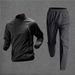Men's Clothing training suit quick drying clothes long sleeve autumn and winter sports student cycling sports shirt top running jacket sports suit_ipsvogv.com