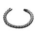Hot Selling Titanium Steel Three-Row Flat Strap Men's Bracelet Wristband Street Hip-Hop 2024 New Model_ipsvogv.com