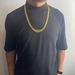 Hot Selling Popular Hip-Hop Chain Tycoon Photography Props, Hip-Hop Style Domineering Men's Large Gold Necklace Accessories,Rapper,No Fade_ipsvogv.com