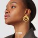 Women's Jewelry Niche Design Copper Real Gold Double Layer Winding High End Temperament Simple Fashion Earrings_ipsvogv.com