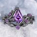 Sanjie Style New Irregular Diamond Female Instagram Creative Branch Cross Gun Black Matching Ring_ipsvogv.com