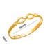 Titanium Extremely Simple High Grade Vacuum Furnace Electroplated Smooth Stainless Steel Bracelet_ipsvogv.com