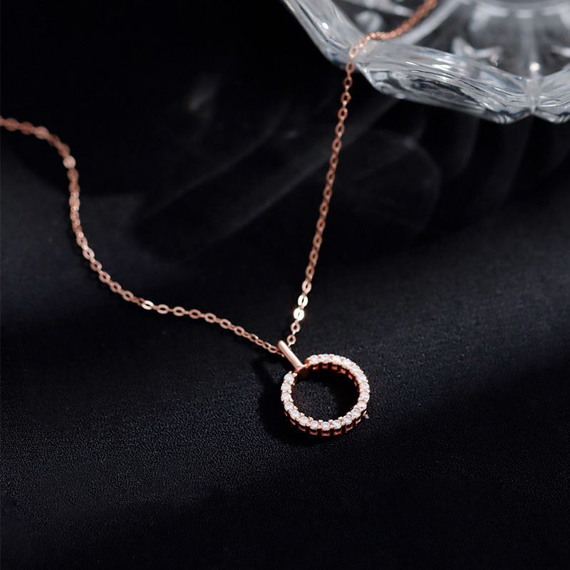 S Sterg Sier Necklace For Women Light 2024 New Style Trendy Niche High End Design Pendant Clavicle Chain Jewelry_ipsvogv.com