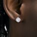 Men And Women's Jewelry Rock Sugar Earrings S925 Silver Plated Full Diamond Hip Hop Street American Diamond Earrings Trendy High End Single_ipsvogv.com