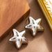 Fashionable And Minimalist Starfish Pentagram For Women, With Genuine Gold Electroplating That Won't Fade, High-end_ipsvogv.com