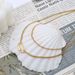 Women's Jewelry Jewelry Light Luxury Titanium Steel Clavicle Chain Female Geometric Oval Buckle Double Layer Necklace_ipsvogv.com