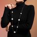 2024 New Beizhu High-end Autumn And Winter Long Layered Sweater Necklace Stless Steel PVD Electroplated Collarbone_ipsvogv.com