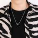 Small Waist Trendy Brand Versatile Titanium Steel Pendant Necklace Luxury Men's Chain Cool Matching_ipsvogv.com