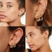 Women’s Jewelry Set Fashion Genuine Gold Brass Electroplating Inlaid With Zircon Luxurious And High End Women's Versatile Earrings Set_ipsvogv.com
