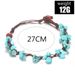 New Acceorie With Exaggerated Peronality, Mall Round Bead, Turquoie Tael Alloy Bracelet, Ankle Chain, And_ipsvogv.com