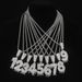 Three dimensional Arabic numeral pendant set with diamond alloy Cuban chain twist chain street hip hop style necklace_ipsvogv.com
