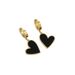 Minimalist titanium steel earrings for women, color retention for new style shells, great love for stainless steel_ipsvogv.com