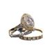 Sanjie's New Fashionable Jewelry, Full Circle Geometric Ring, Three Piece Set For Women's Jewelry_ipsvogv.com