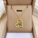 Love 【 】 Turtle Animal Light Luxury Charm Gorgeous Full Diamond Necklace Women's Versatile Clavicle Chain Titanium Steel 【 】_ipsvogv.com