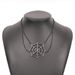 N9398 Halloween Personalized Funny Fashion Alloy Necklace Spider Web Gothic Fun Neckchain_ipsvogv.com