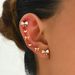 Sweet Japanese Korean style women's small fresh with personalized bow zircon inlay, high-end design and earrings_ipsvogv.com