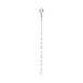 S999 Sterling Silver Necklace Extension Chain Tail Adjustment Chain Jewelry Accessories_ipsvogv.com
