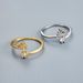 Spot Popular Diamond Crown Ring Zircon CZ Star Female Index Finger Ring Opening Adjustable Jewelry_ipsvogv.com
