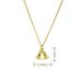 Hot Selling Copper Plated Gold Necklace Pendant Aladdin Magic Lamp Bell Niche Design_ipsvogv.com