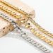 Jewelry Diamond Cuban Chain 6mm 8mm Color Retaining Rhinestone Splicing Hip Hop Chain Gold Bracelet Necklace_ipsvogv.com
