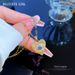 Steel 【 Titanium 】 Light Luxury Style Devil's Eye Micro Inlaid True Gold Necklace For Female Transporter Instagram 【 】_ipsvogv.com