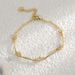 Charm Bracelets Brass Gold Plated Zircon Hand Jewelry Gentle Exquisite Light Luxury_ipsvogv.com