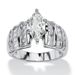 Cao Shi's New Product Recommendation: Full Diamond Horse Eye Shaped Zircon Ring For Women's Company Annual Meeting_ipsvogv.com