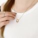 Korean U-shaped Washable New Titanium Steel Necklace Stylish And Versatile Sweater Chain Accessories_ipsvogv.com