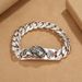 Chinese Style Money Pixiu Bracelet For Men, Bold High-end Niche Design, Wide Version, Unique Cuban Chain Creative Hand_ipsvogv.com