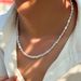 Baroque Shaped Pearl Necklace, Women's Collarbone Chain, Men's Personality, Fashion, Simplicity, Luxury,_ipsvogv.com