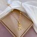 Steel 【 Titanium 】 Light Luxury Full Diamond Little Bear Micro Inlaid True Gold Necklace For Women, Instagram Internet 【 】 Women,_ipsvogv.com