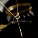 Minimalist Geometric Necklace Women's Summer Gold Pendant 2021 New Trend Light Luxury Small Design Sense High Grade_ipsvogv.com
