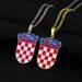 New stainless steel badge pendant necklace for men and women couples geometric titanium steel pendant necklace accessories_ipsvogv.com