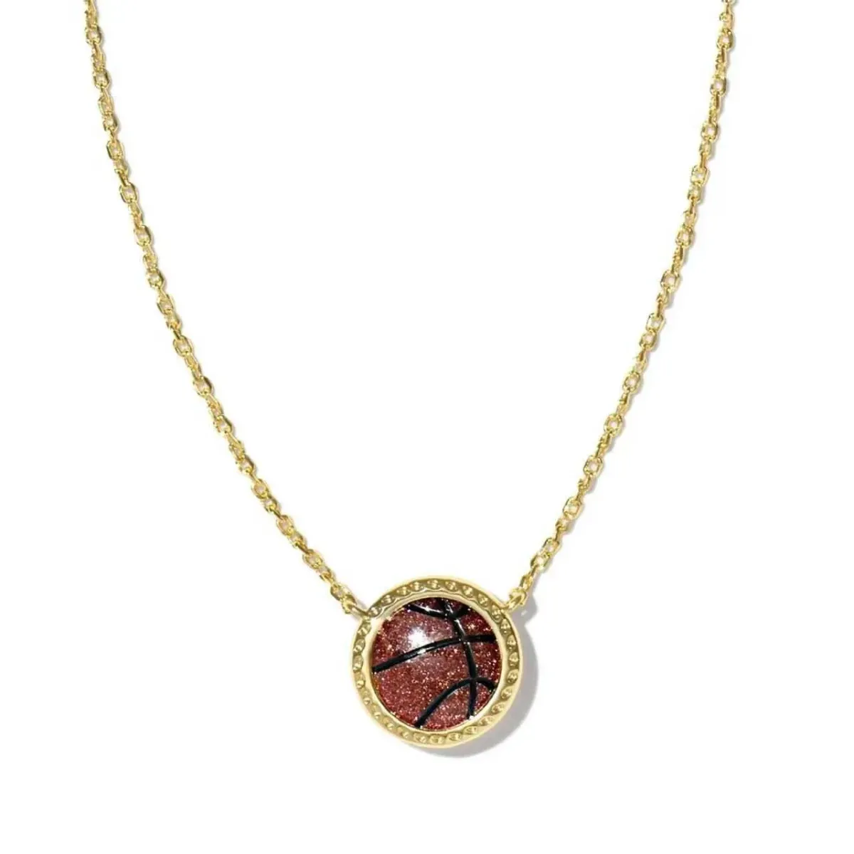 Designer Kendras Scotts Neclace Jewelry Chain Female Football Basketball Baseball KS Resin Round Coin Necklace_ipsvogv.com
