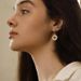 Women's Jewelry Retro Circle Straw Hat Earrings Light Luxury High End Design Sense Fashion Temperament Simple Versatile Earrings_ipsvogv.com