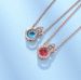 Chinese Style Gourd Necklace For Women High End Light Luxury Crystal Clavicle Necklace_ipsvogv.com