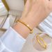 【 Full Body 】 INS Style Shell Titanium Bracelet, Minimalist And Fashionable Stainless Steel Bracelet_ipsvogv.com