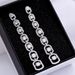 Cao Shi's Luxurious Fashionable French Style Earrings, Niche And Slimming Style, Long Women's Dresses, Banquet Earrings_ipsvogv.com