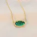 Pendant Necklaces Designer Jewelry Necklace Fashion Geometric Oval Small Cat Ears Cool Black Crystal Tooth Collar Cha_ipsvogv.com