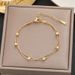 2023 New Fashionable Titanium Steel Double Layered Round Snake Chain 3D Block Necklace Versatile Fashion Style In_ipsvogv.com