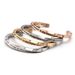 Women's Jewelry Nordic Style Titanium Steel Viking Text Personality Bracelet C Shaped Hand Jewelry Retro Twisted Open Bracelet_ipsvogv.com