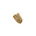 【 Real Gold Plating 】 Open Nail Children's Fashion Micro Inlay Light Luxury Index Finger Ring With Internet Red And Cool_ipsvogv.com