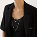 Golden Double-layer Pearl Sweater Chain, Grand, High-end, Light Luxury, Titanium Steel Layered Long Necklace, Popular In_ipsvogv.com