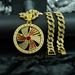 Fashionable Hot Selling Rotatable Alloy Pendant, Windmill, High-end Necklace, Accessory For Men_ipsvogv.com