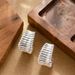 Fashionable, Cool, And Beautiful With Embossed Letter C-shaped Earrings, Women's High-end Feeling, Light Luxury Silver_ipsvogv.com